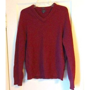 J. Crew Red Women's 100% Lambs Wool Sweater
